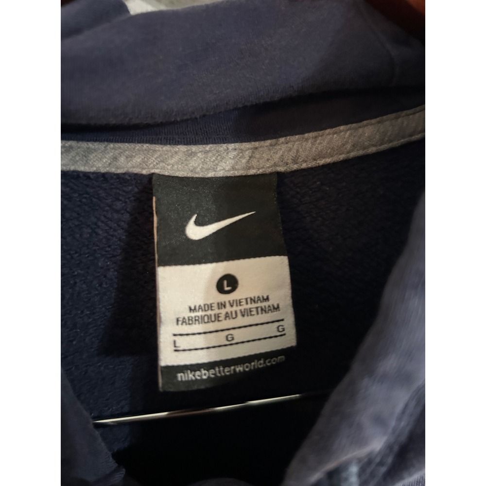 Nike Penn State Unrivaled 2017 Fiesta Bowl Mcsorley Hoodie Mens Large Navy Blue View 2